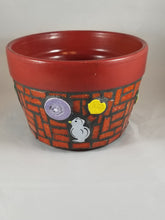 Load image into Gallery viewer, Flower Pot Planter Handmad Mosaic Planter F252