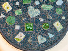 Load image into Gallery viewer, Pretty Beach serving Tray Handmade Mosaic for your table TR103