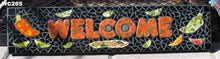 Load image into Gallery viewer, HOT Peppers Welcome Mosaic Handmade House Sign - WC205