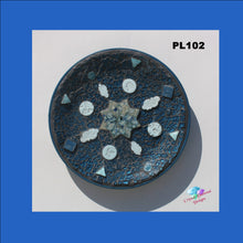 Load image into Gallery viewer, Colorful Mosaic Wall Art or Table Centerpiece PL100