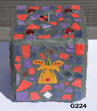 Load image into Gallery viewer, Christmas Mosaic Handmade Gazing Ball G224