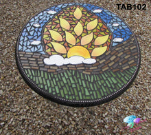 Load image into Gallery viewer, Mosaic Table top or Wall hanging for your Patio TAB102