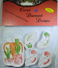 Load image into Gallery viewer, Kokopelli and skull - Handmade Ceramic Tiles  M681
