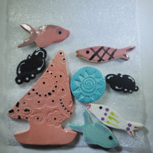 Load image into Gallery viewer, Assorted Sailboats - Handmade Ceramic Tiles M793
