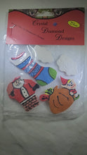 Load and play video in Gallery viewer, Santa - Elf - Sock Tiles Handmade Ceramic Tiles M264
