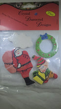 Load and play video in Gallery viewer, Santa - Elf - Sock Tiles Handmade Ceramic Tiles  M265

