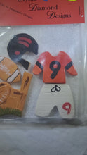 Load and play video in Gallery viewer, Cincinnati Bengals  Football- Tiles Handmade, Ceramic  M276

