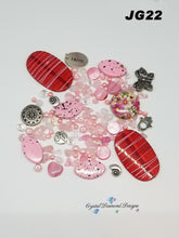 Load image into Gallery viewer, Pretty in Pink Mixed Assorted beads Mixed JG22
