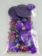 Load image into Gallery viewer, Purple Passion  _ Assorted beads Mixed  JG73
