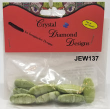 Load image into Gallery viewer, 10 Green Beads Assorted - J137
