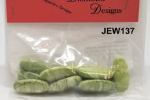 Load image into Gallery viewer, 10 Green Beads Assorted - J137
