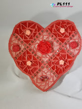 Load image into Gallery viewer, Heart and Roses for Valentine Art Handmade PL111
