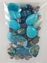 Load image into Gallery viewer, Turquoise Skies   _ Assorted beads Mixed JG72
