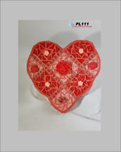 Load image into Gallery viewer, Heart and Roses for Valentine Art Handmade PL111
