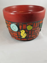 Load image into Gallery viewer, Flower Pot Planter Handmad Mosaic Planter F252
