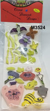 Load image into Gallery viewer, Mix of Flower in a  BOUQUET - Handmade Ceramic Tiles M3524
