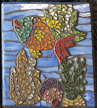 Load image into Gallery viewer, Fish Wall Art ( 4 Panel wall Art for your Wall by your Swimming Pool) PL113
