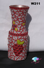 Load image into Gallery viewer, Mosaic  Wine Carafe Handmade by the Artist  W211
