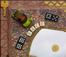 Load image into Gallery viewer, He Man - Wall Mirror Handmade Mosaic look Great in the Man Cave MR116
