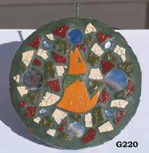 Load image into Gallery viewer, Southwest Circle Mosaic Handmade Gazing Ball  G220
