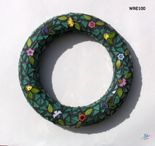 Load image into Gallery viewer, Wreath Mosaic Handmade WRE100
