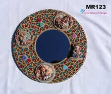 Load image into Gallery viewer, Little Girls Mosaic Wall Mirror, Handmade MR123
