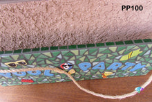 Load image into Gallery viewer, Pool Party Plaque Mosaic Handmade House Sign - PP100
